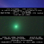 <font class="tempImageTitleThumbText">COMET NEOWISE</font><br>ALBERTO QUIJANO VODNIZA<br>Aug 2 12:18pm<br>PASTO,NARINO. COLOMBIA