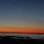 <font class="tempImageTitleThumbText">JUPITER AND VENUS AT 550AM SUNRISE</font><br>ART TARLING<br>Aug 19 1:55pm<br>I WAS AT TWO LIGHTS,CAPE ELIZAB