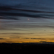 <font class="tempImageTitleThumbText">Jupiter+Saturn+Crescent Moon</font><br>Alan C Tough<br>Dec 17 8:51pm<br>Duffus Castle, Moray, Scotland