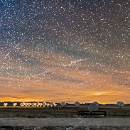 <font class="tempImageTitleThumbText">Geminids Over The VLA</font><br>Alan Dyer<br>Dec 15 3:22am<br>Magdalena, New Mexico