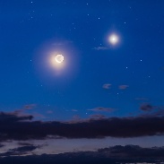 <font class="tempImageTitleThumbText">Moon, Venus And Mars At Dawn</font><br>Alan Dyer<br>Sep 11 6:01am<br>Near Gleichen, Alberta 
