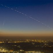 <font class="tempImageTitleThumbText">C/2020 F3 Neowise And The ISS In The Morn</font><br>Alessandro Carrozzi<br>Jul 11 12:17pm<br>Cadiroggio (RE), Emilia-Romagna