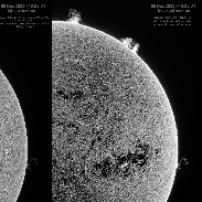 <font class="tempImageTitleThumbText">Detail Of The Sun’s Northwest Limb</font><br>Alessandro Gambaro<br>Dec 12 10:05am<br>Castano Primo (MI) - Italy