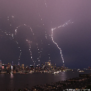<font class="tempImageTitleThumbText">Lightning & Rainbow </font><br>Alex Krivenyshev<br>Jul 4 2:31am<br>Manhattan, NYC 