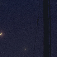 <font class="tempImageTitleThumbText">Jupiter, Venus And Moon</font><br>Andrea Garcia<br>Feb 22 10:06pm<br>Frankfurt am Main, Germany