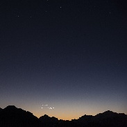 <font class="tempImageTitleThumbText">Mars, Venus And Mercury</font><br>Antonio Finazzi<br>Jan 13 8:02am<br>Monte Avaro, Cusio (BG) Italy