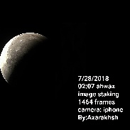 <font class="tempImageTitleThumbText">Lunar Eclipse</font><br>Azarakhsh Azizy<br>Jul 28 7:53am<br>Iran- ahwaz