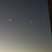 <font class="tempImageTitleThumbText">Moon, Venus, Jupiter, And Antares</font><br>Bill Huddleston<br>Feb 1 2:45pm<br>Salt Lake City, Utah, USA.