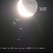 <font class="tempImageTitleThumbText">Moon Transits Beehive Cluster</font><br>Bob Beal<br>Oct 6 8:51pm<br>Cedar City, Utah, USA