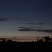 <font class="tempImageTitleThumbText">Conjunction Of Venus And Jupiter</font><br>Brad Timerson<br>Aug 19 10:05am<br>Newark, NY
