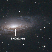 <font class="tempImageTitleThumbText">Supernova SN2025rbs In NGC7331</font><br>brian jobson<br>Aug 2 12:36pm<br>Milngavie, Glasgow, Scotland
