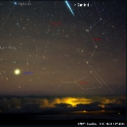 <font class="tempImageTitleThumbText">Geminid Fireball</font><br>CFHT Cloudcam<br>Dec 13 5:58pm<br>Mauna Kea Observatory