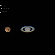 <font class="tempImageTitleThumbText">Mars And Saturn</font><br>Charles Chiofar<br>Jun 27 3:16pm<br>Buckley, Washington