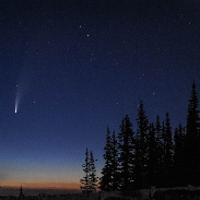 <font class="tempImageTitleThumbText">Comet NEOWISE</font><br>Charles Chiofar<br>Jul 12 4:35pm<br>Sunrise, Mt. Rainier