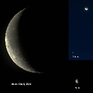 <font class="tempImageTitleThumbText">Venus And Moon </font><br>Charles Chiofar<br>Nov 8 5:24pm<br>Buckley, Washington