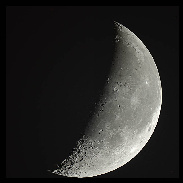 <font class="tempImageTitleThumbText">Waning Crescent Moon 35%</font><br>Charles Chiofar<br>Oct 5 5:36pm<br>Buckley, Washington