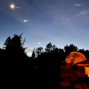 <font class="tempImageTitleThumbText">Planet Alignment And Moon</font><br>Charles Chiofar<br>May 21 1:15pm<br>Buckley, Washington