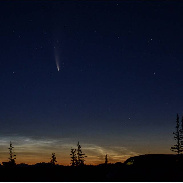 <font class="tempImageTitleThumbText">Comet NEOWISE</font><br>Charles Chiofar<br>Jul 14 3:51pm<br>Buckley and Sunrise (Mt. Rainie