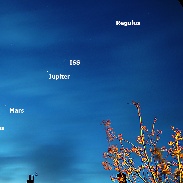 <font class="tempImageTitleThumbText">ISS Jupiter Mars Venus Regulus In Near Da</font><br>Chris Bowden<br>Nov 18 7:32am<br>Puddletown, UK