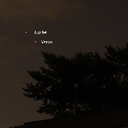 <font class="tempImageTitleThumbText">Venus & Jupiter</font><br>Chuck Hunt<br>Aug 12 9:59am<br>Brook Park, Ohio