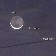 <font class="tempImageTitleThumbText">Moon & Venus</font><br>Chuck Hunt<br>Sep 19 11:21am<br>Brook Park, Ohio
