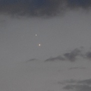 <font class="tempImageTitleThumbText">Venus, Jupiter Conjuction.</font><br>Clive Chacksfield<br>Jul 1 7:24pm<br>Aylesbury, Buckinghamshire, UK