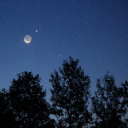 <font class="tempImageTitleThumbText">Crescent Moon, Venus And Regulus Conjunct</font><br>Dave Rudisuela<br>Sep 19 3:13pm<br>Rocky View County, Alberta, Can