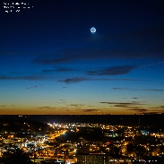 <font class="tempImageTitleThumbText">Crescent Moon, Jupiter, Venus</font><br>David Blanchard<br>Nov 17 7:15pm<br>Flagstaff, AZ