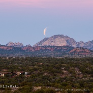 <font class="tempImageTitleThumbText">Lunar Eclipse</font><br>David Blanchard<br>Feb 1 1:37am<br>Sedona, AZ