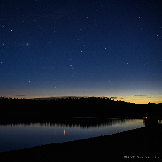 <font class="tempImageTitleThumbText">Venus, Jupiter, And Mercury</font><br>David Blanchard<br>Jun 14 5:37pm<br>Lake Mary, Flagstaff, Arizona