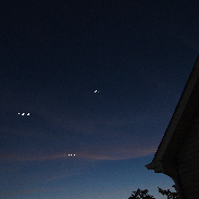 <font class="tempImageTitleThumbText">Jupiter, Venus And 2 Space Stations</font><br>David E. Johnson<br>May 26 4:06am<br>Illinois, near Chicago