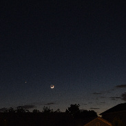 <font class="tempImageTitleThumbText">Venus, Jupiter, Moon And Mercury</font><br>David E. Johnson<br>Jun 17 3:02am<br>Joliet, Illinois, USA