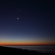 <font class="tempImageTitleThumbText">Moon, Venus, Mars And Jupiter Alignment</font><br>David Williams<br>Oct 11 2:27pm<br>Atlantic Beach, North Carolina,