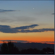 <font class="tempImageTitleThumbText">Venus And Jupiter Conjunction</font><br>Dewey Vanderhoff<br>Aug 18 6:53pm<br>Cody , Wyoming USA