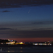 <font class="tempImageTitleThumbText">Comet Neowise Over Québec City </font><br>Dominic Cantin<br>Jul 8 5:10am<br>Québec city, Canada