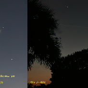 <font class="tempImageTitleThumbText">Jupiter-Venus Rendezvous</font><br>Dr. Gilbert Plumer<br>Mar 2 2:02am<br>Rockledge, Florida, USA