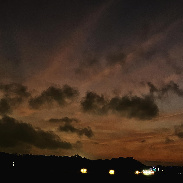 <font class="tempImageTitleThumbText">Crepuscular Rays And Venus And Jupiter</font><br>Dr. J. Wayne Wooten<br>Mar 7 2:23pm<br>Airport Approach, Pensacola, Fl