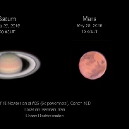<font class="tempImageTitleThumbText">Saturn And Mars</font><br>Ehsan Rostamizadeh<br>Jun 14 3:08pm<br>kerman, Iran