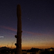 <font class="tempImageTitleThumbText">Conjunction Of Venus And Mercury Setting </font><br>Eliot Herman<br>Jan 16 4:12pm<br>Tucson AZ