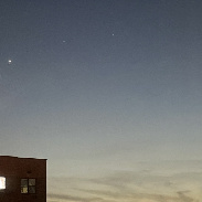 <font class="tempImageTitleThumbText">Venus And Jupiter Conjunction </font><br>Eugene Miller<br>Jun 10 7:38pm<br>Brooklyn, New York