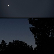 <font class="tempImageTitleThumbText">Venus, Jupiter Conjunction</font><br>ed lomeli<br>Aug 19 2:58pm<br>Sacramento, CA