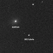 <font class="tempImageTitleThumbText">Comet 3I/ATLAS And (65) Cybele</font><br>Filipp Romanov<br>Dec 22 7:02am<br>Utah Desert Remote Observatory 