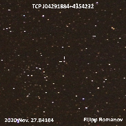<font class="tempImageTitleThumbText">Nova In Perseus Near Maximum Brightness</font><br>Filipp Romanov<br>Nov 28 4:52pm<br>Yuzhno-Morskoy, Nakhodka, Russi