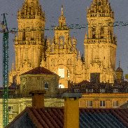 <font class="tempImageTitleThumbText">Jupiter-Venus Conjunction Above St. James</font><br>Fins Eirexas<br>Aug 12 1:06pm<br>Santiago de Compostela, Galiza,