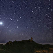 <font class="tempImageTitleThumbText">Jupiter Ana Saturn Conjunction </font><br>Francisco A. Rodriguez<br>Dec 18 12:13am<br>Corral de los Juncos. Tejeda (G