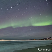 <font class="tempImageTitleThumbText">Auroras And Geminid Meteor</font><br>Frank Olsen<br>Dec 13 12:01am<br>Andøya island, Norway