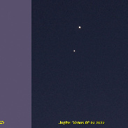 <font class="tempImageTitleThumbText">Venus-Jupiter Conjunction</font><br>Frans Kerren<br>Mar 3 10:36am<br>Venlo Netherlands