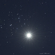 <font class="tempImageTitleThumbText">Conjunction; Venus And Pleiades</font><br>Fred Espenak<br>Apr 3 7:28pm<br>Portal, AZ
