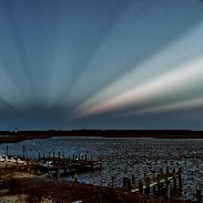 <font class="tempImageTitleThumbText">Anti-crepuscular Rays And The Belt Of Ven</font><br>Geoff Chester<br>Jul 21 8:43pm<br>Chincoteague, Virginia, USA