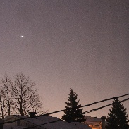 <font class="tempImageTitleThumbText">Moon Venus Jupiter</font><br>George Liv<br>Feb 1 12:21pm<br>Saint-Laurent, QC, Canada